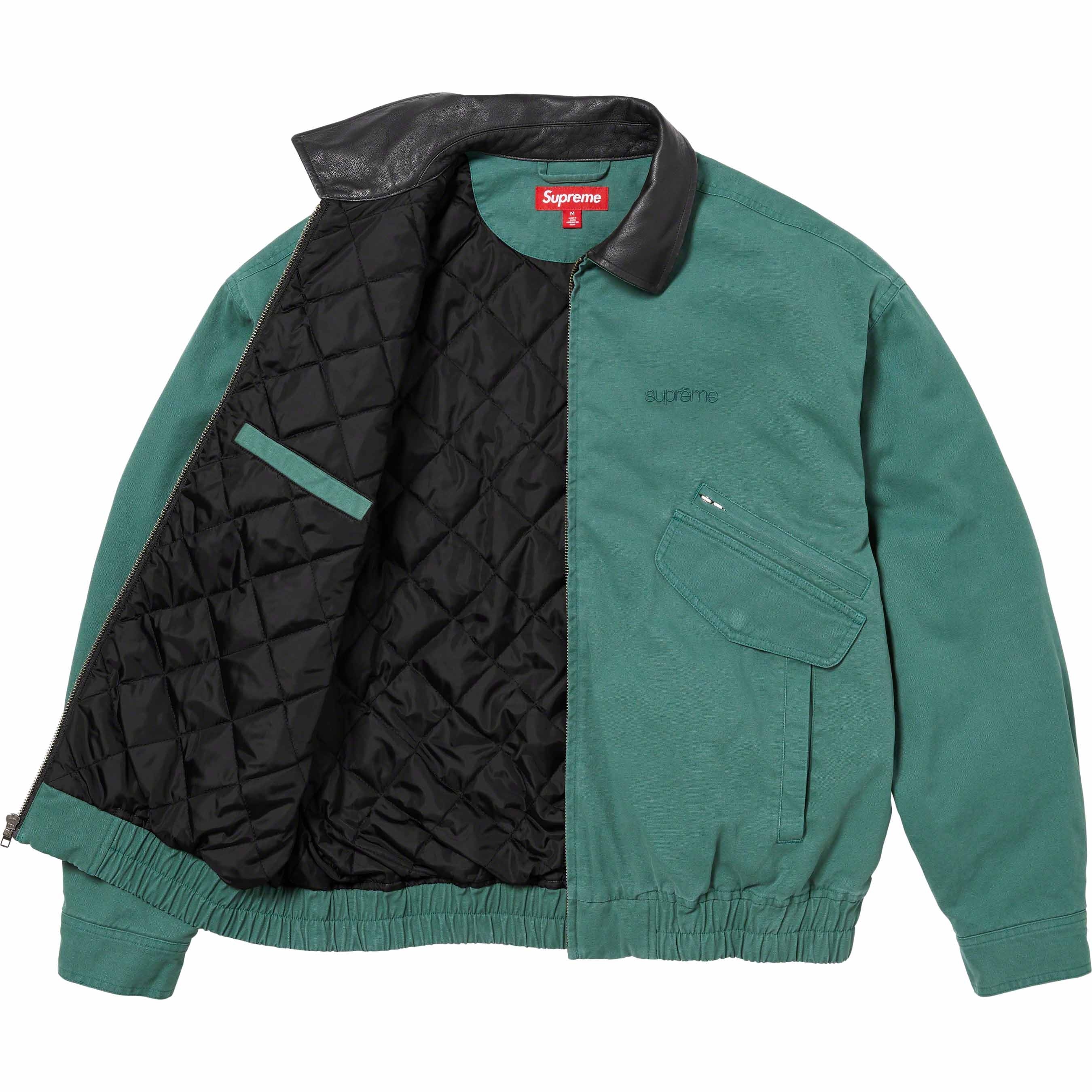 Leather Collar Utility Jacket view 19